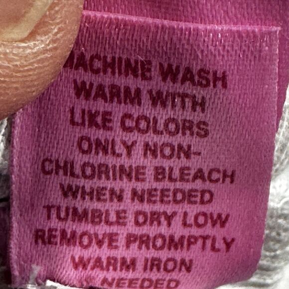 Y2K (2007) VS PINK Grafitti Print Tank Top Size Small EUC Long Length Racer Back - Picture 11 of 12